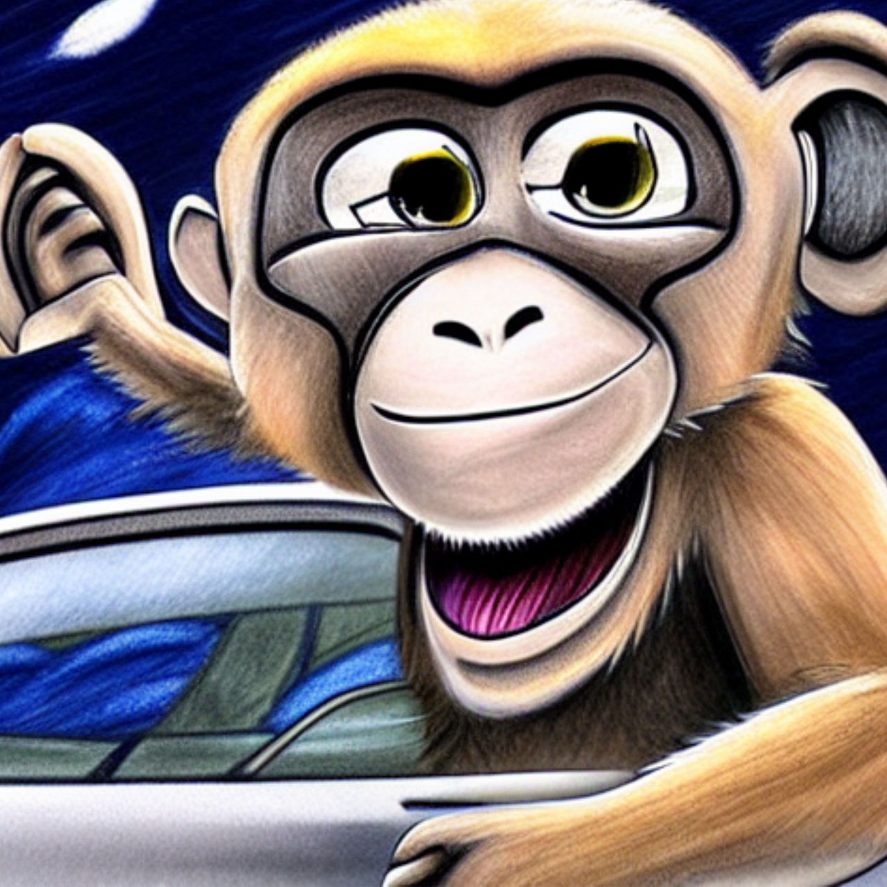 Deviantart 2007 Monkey Monkey Smile by ArtDeviantArt23 on DeviantArt
