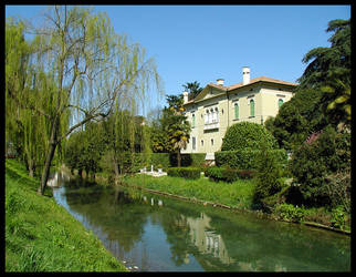 Along the river Sile.