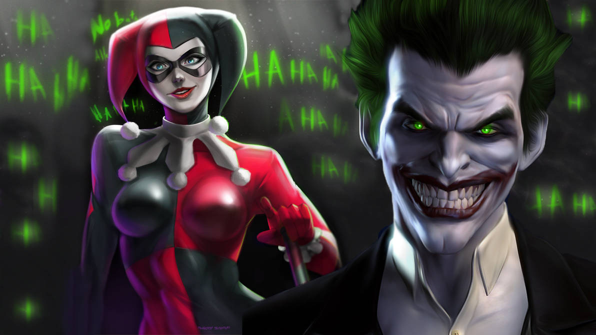 Joker And Harley Arkham Origins Walpaper by Arkhamverse on DeviantArt