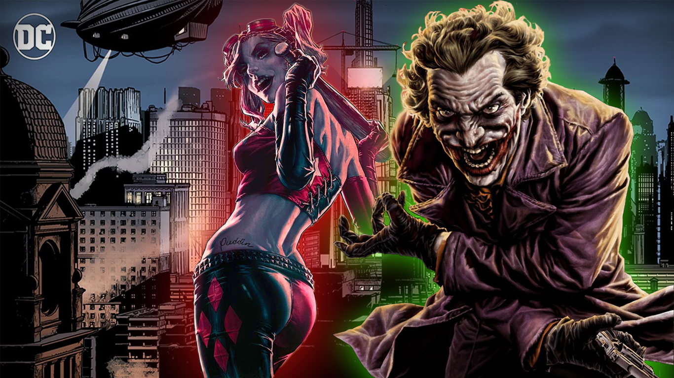 Joker and Harley Fan art by Lee Bermejo Walpaper by Arkhamverse on DeviantArt Joker and Harley Fan art by Lee Bermejo Walpaper by Arkhamverse on DeviantArt