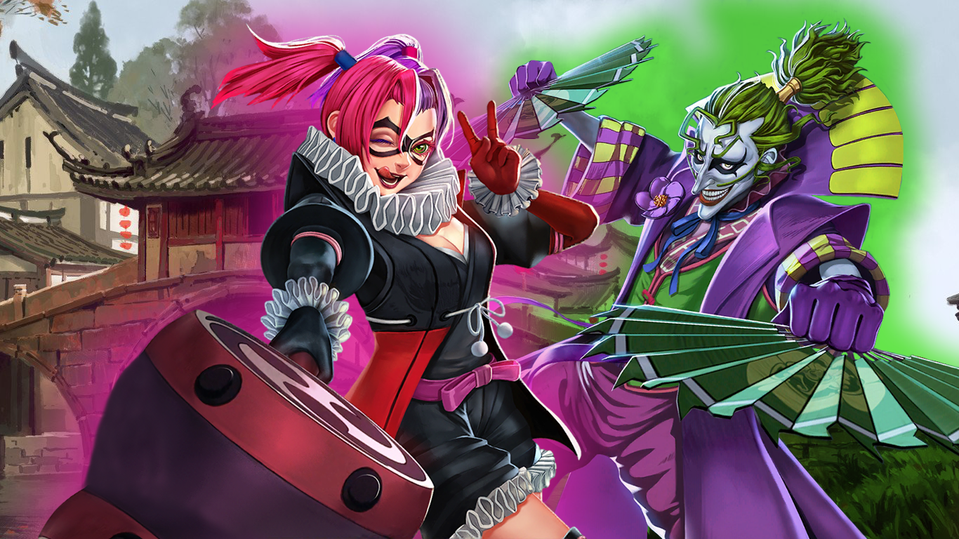 Joker And Harley Batman Ninja Walpaper by Arkhamverse on DeviantArt Joker And Harley Batman Ninja Walpaper by Arkhamverse on DeviantArt