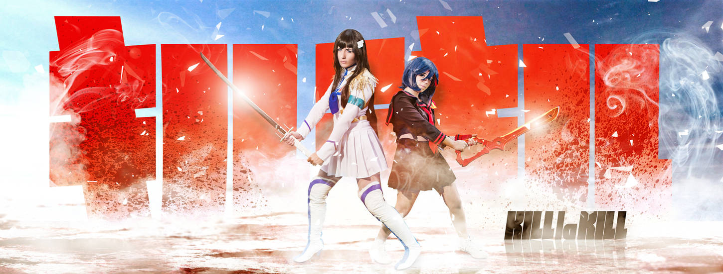 Kill la Kill - Kiryuin Satsuki - Matoi Ryuko by PicsbyNandemonai