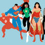 Super Heroes - Minimalist Wallpaper