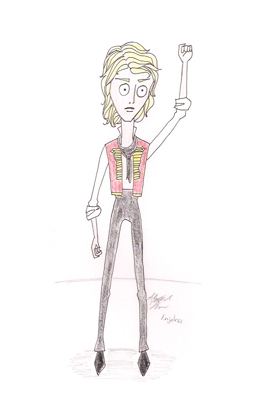 Tim Burton style Enjolras