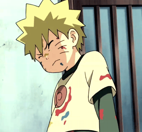 He's just too cute! :3  Kid naruto, Naruto gif, Anime naruto