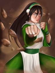 Toph Bei Fong art