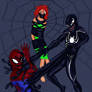 Spiderman VS Venom MJ