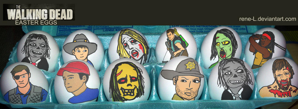 The Walking DEAD Easter Eggs