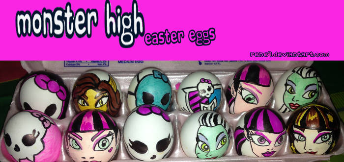 Monster High Easter eggs