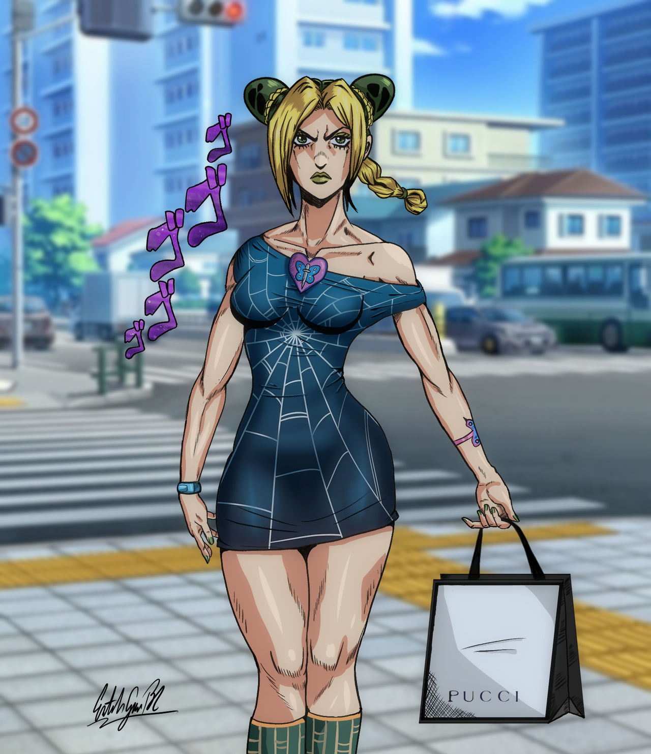 Jolyne Cujoh JoJos Fan Art By Estebangb18 On DeviantArt jolyne-cujoh-jojos-fan-art-by-estebangb18-on-deviantart