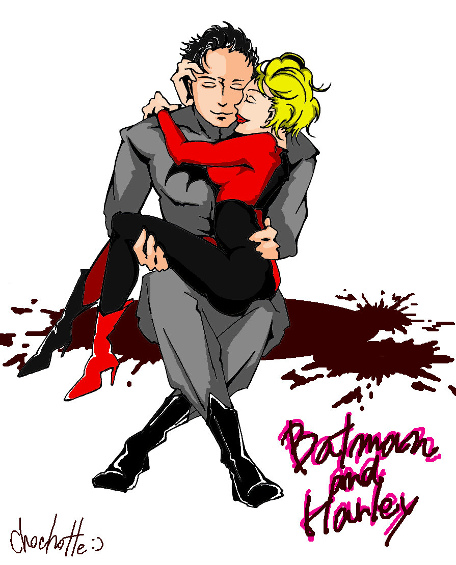 Batsy and Harley by chochotte on DeviantArt