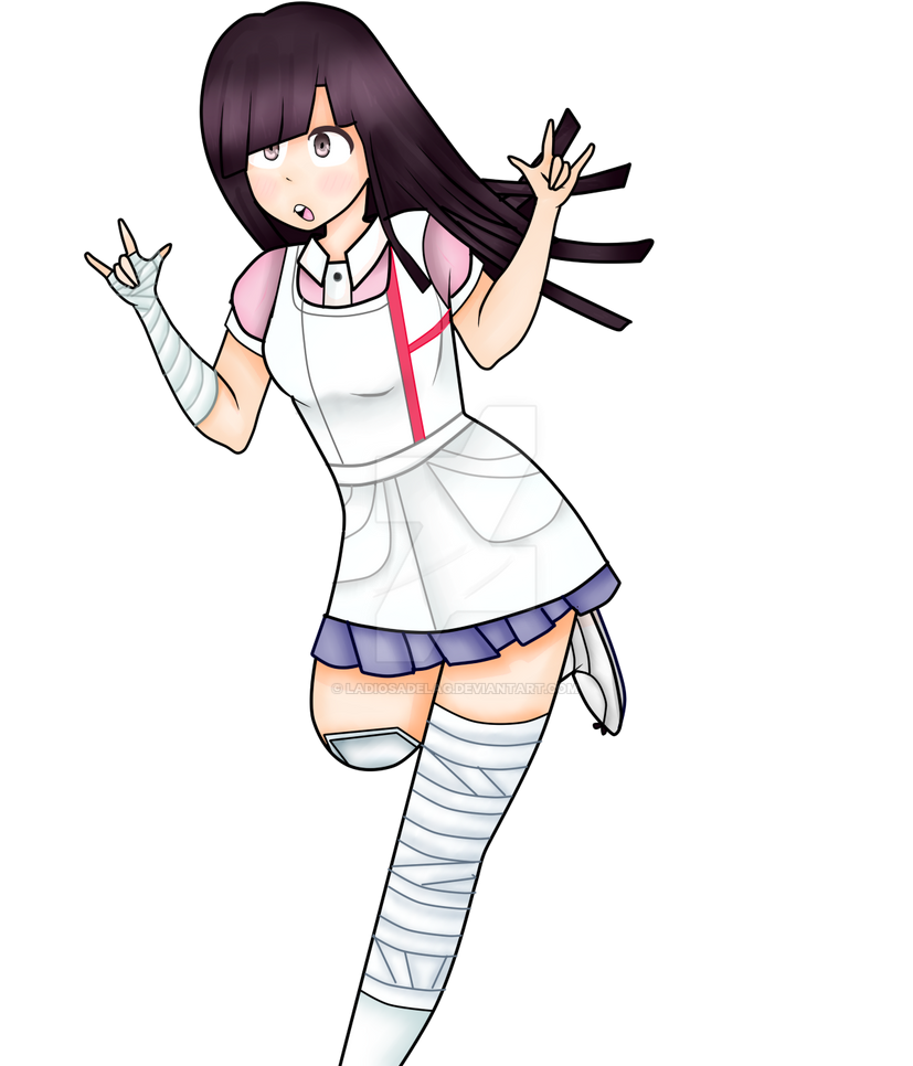 Mikan Tsumiki, Ultimate nurse by LaDiosaDeLag on DeviantArt.