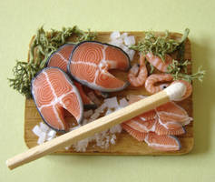 Salmon Preparation Board