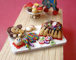 Rainbow Birthday Tray - 1 by PetitPlat
