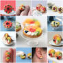 Miniature Food - Fruit Tart Jewelry New Version