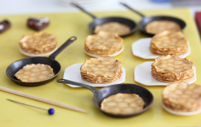 Work in Progress - Miniature Crepes