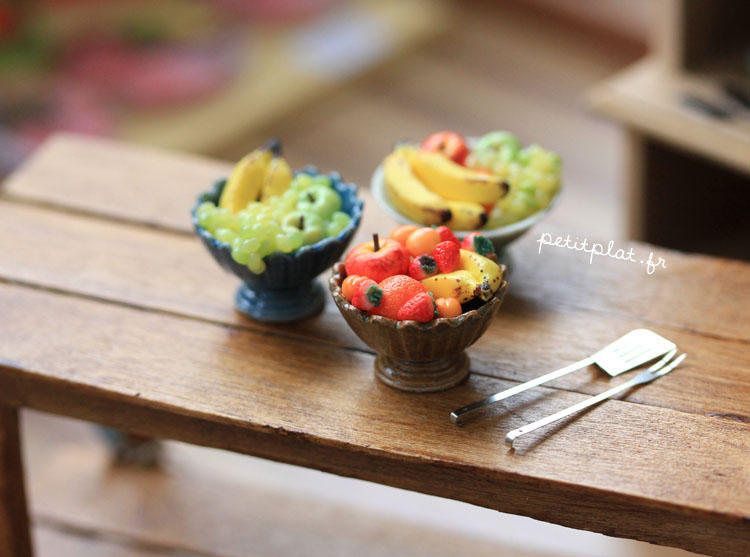 Miniature Fruit Bowls by PetitPlat