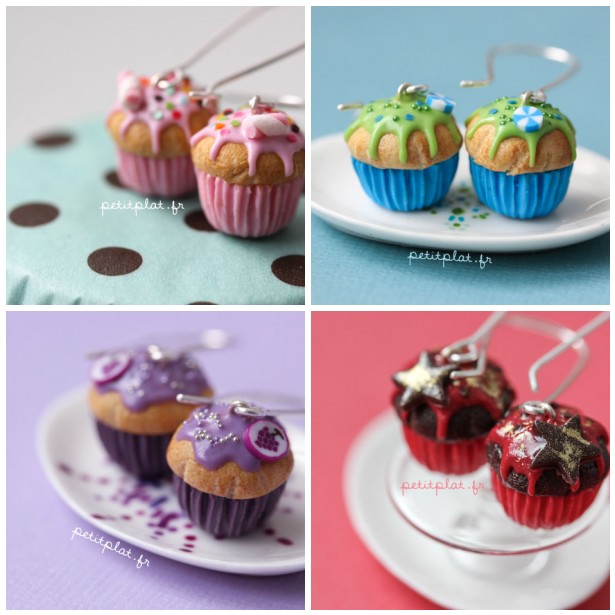 New Cupcake Earrings