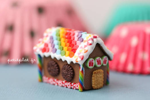 Rainbow GingerBread House 2012