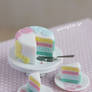 Miniature Cake - Pastel Dots