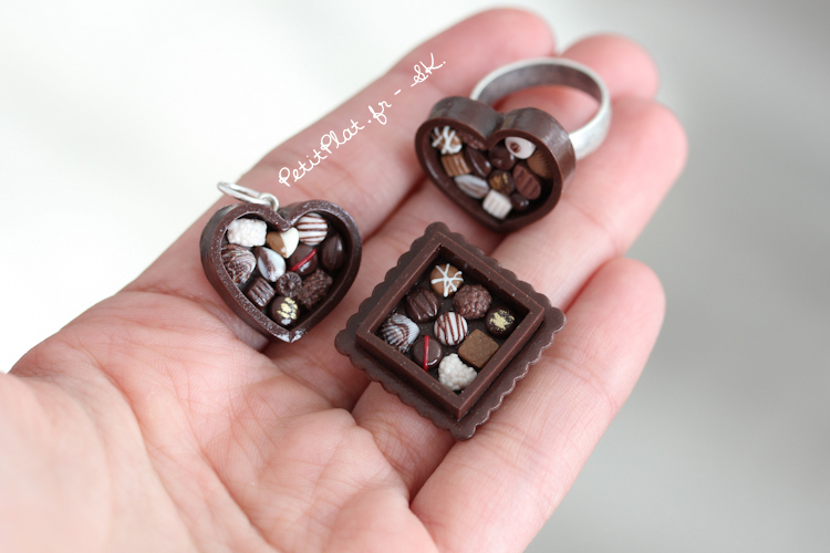 Chocolate Boxes on My Hand