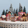 Miniature Gingerbread Houses - Christmas 2014