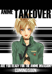 anime takeover poster