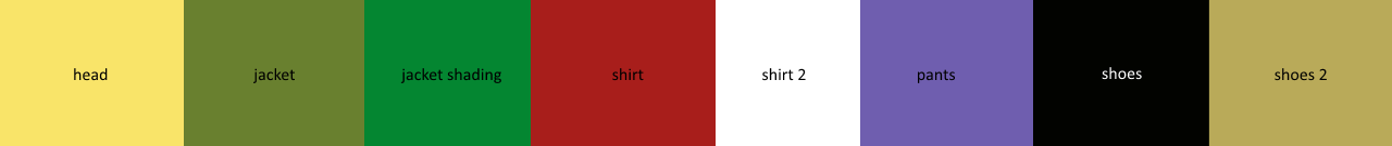 Ed Colours ed edd n eddy - ed color schemes by SuperGibaLogan on DeviantArt