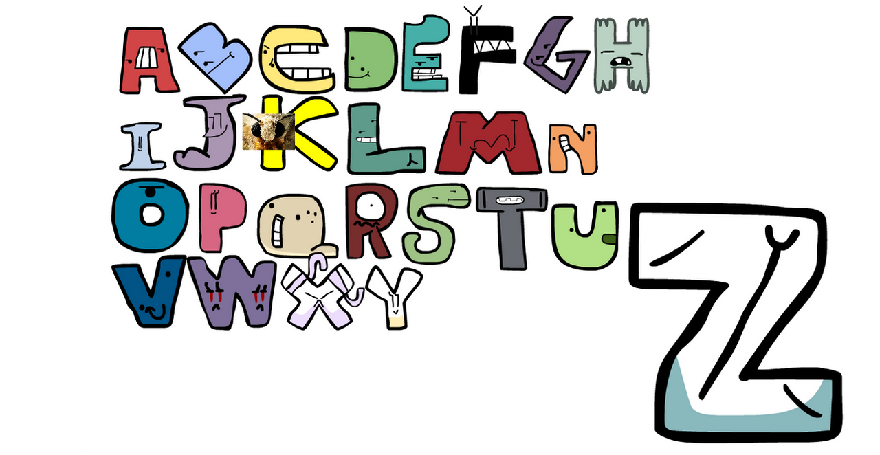 alphabet lore (endless alphabet version) by SuperGibaLogan on DeviantArt