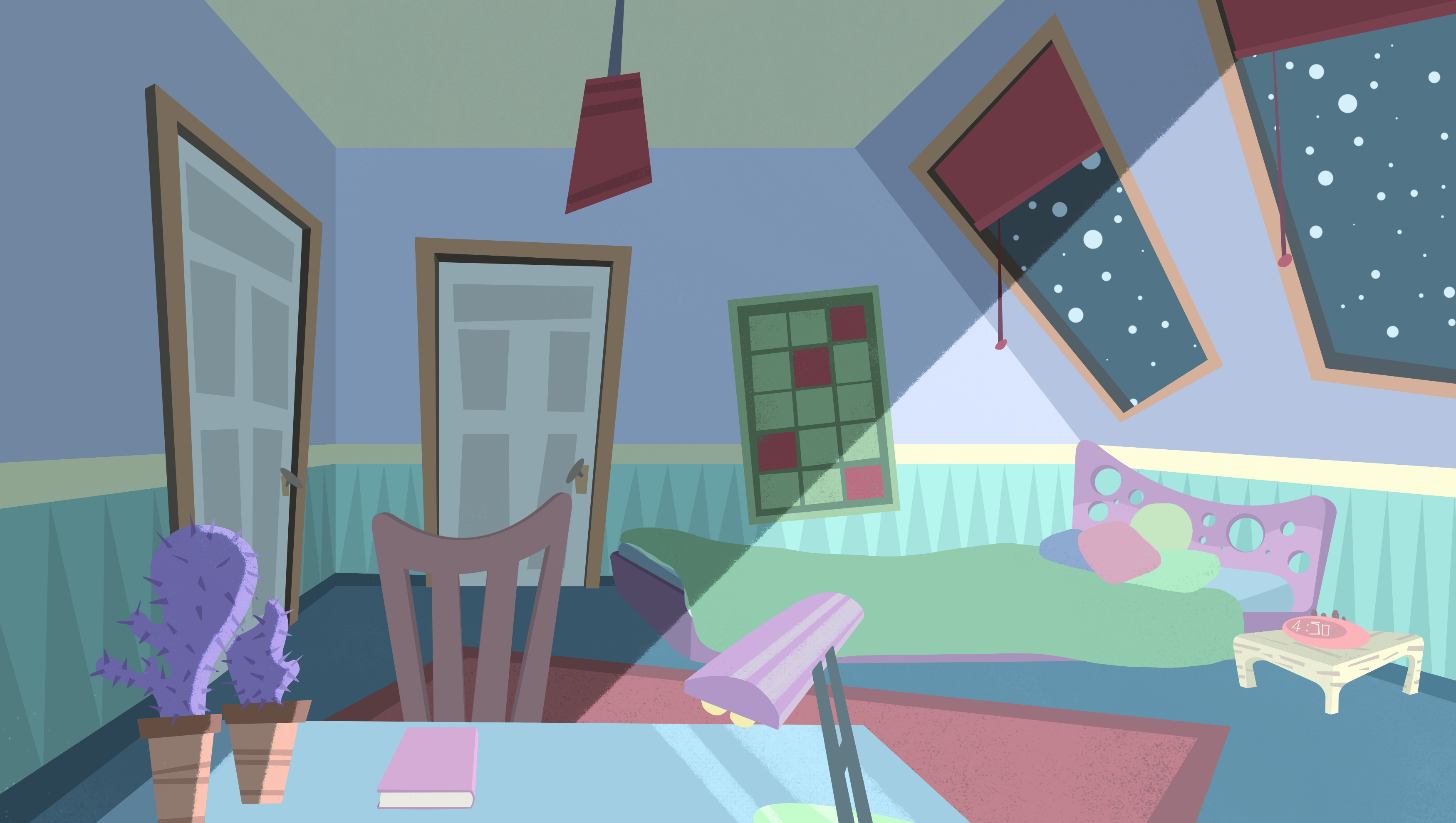 Background Design - Bedroom 02