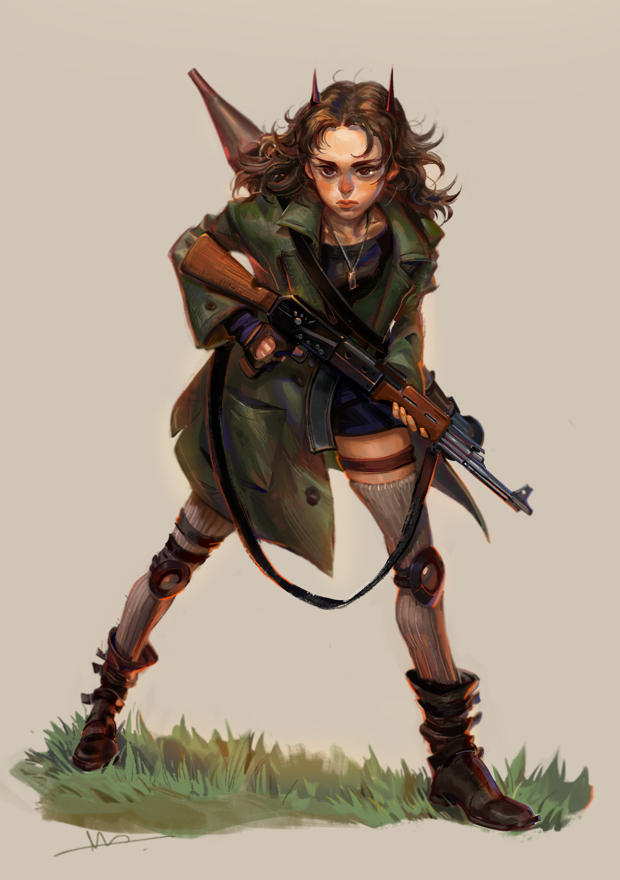 Pushfighter Deviantart Fighter by huanGH64 on DeviantArt