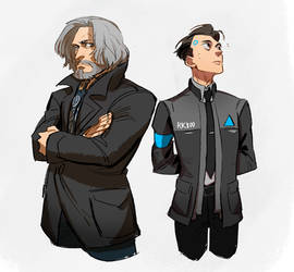 Hank and Connor
