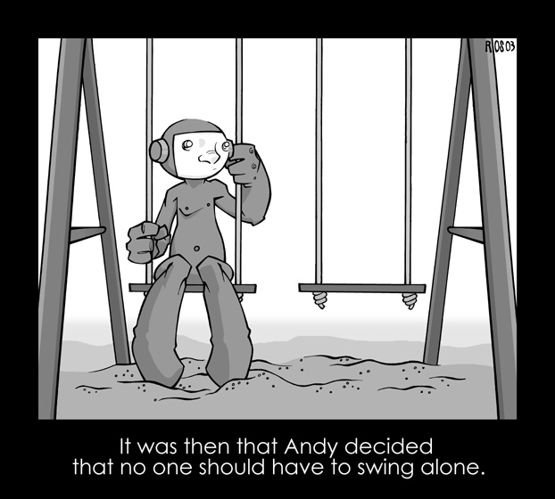 Andy Swings Alone