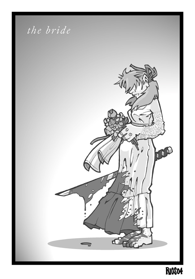 The Blood Spattered Bride by deaddays