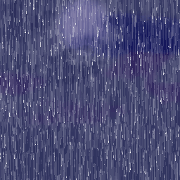 NIGHT ANIMATED RAIN - gif - Evening Sky 256x256 by TESSETT on DeviantArt
