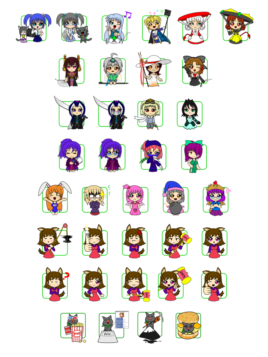 Infinity-Style OS-tan Minis