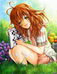 Miharu Garden Sketch by C-quel
