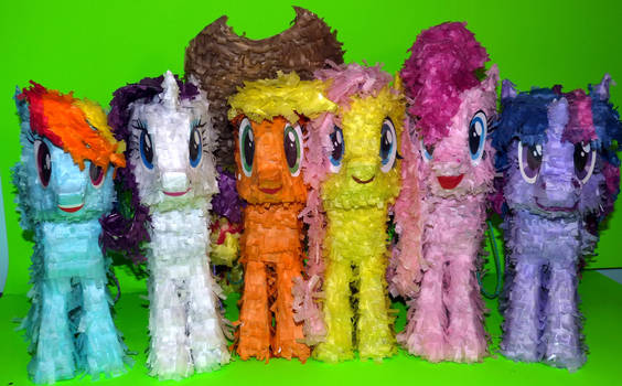 Mane6 Paper Plushies -- Houston, we have cuteness!