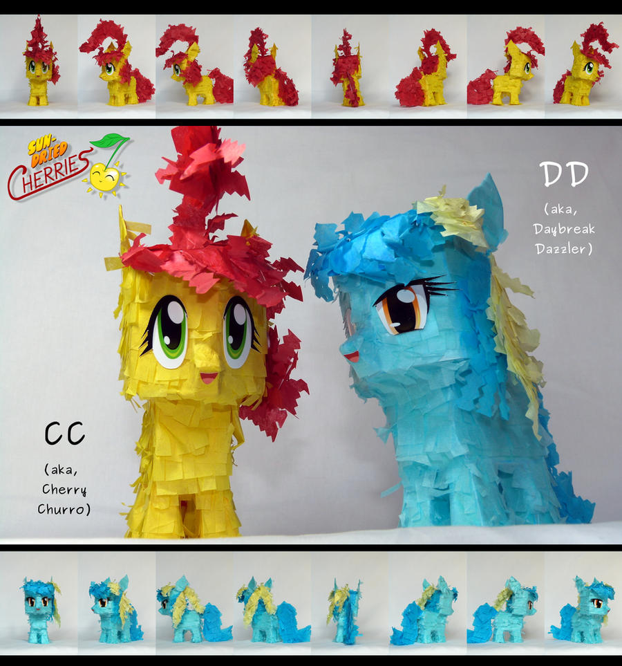 CC and DD Paper Plushies