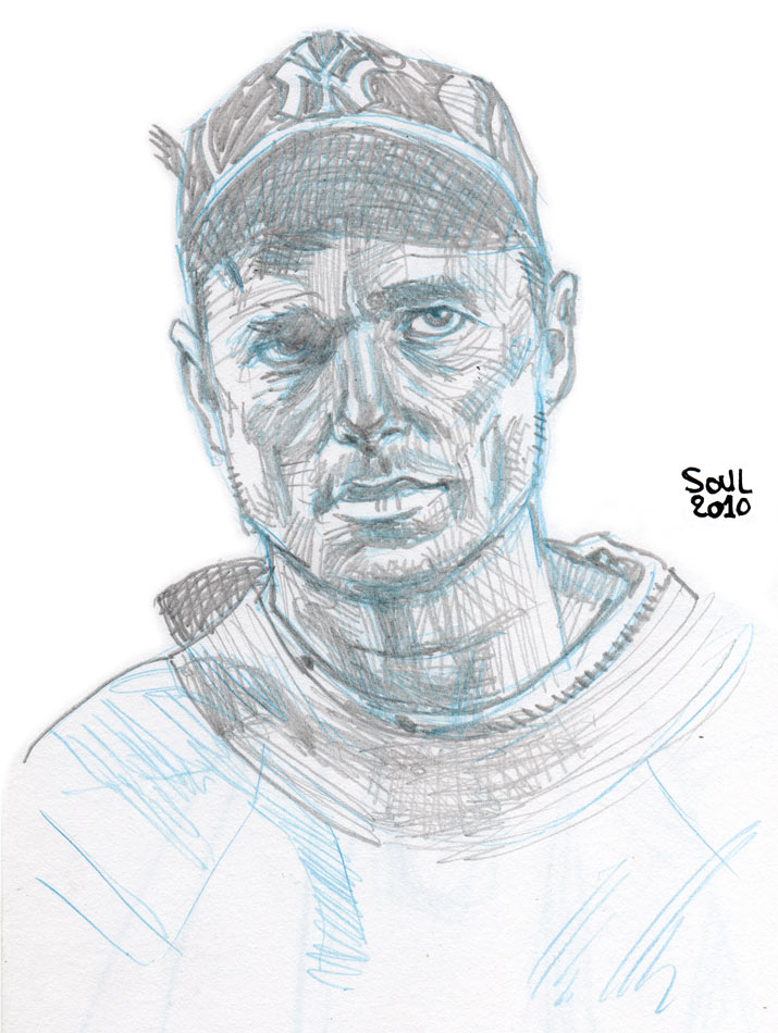 Ed Harris portrait sketch