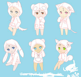 Chibi Hoodie Base By Nekoharuka Chan-d4gnmcn