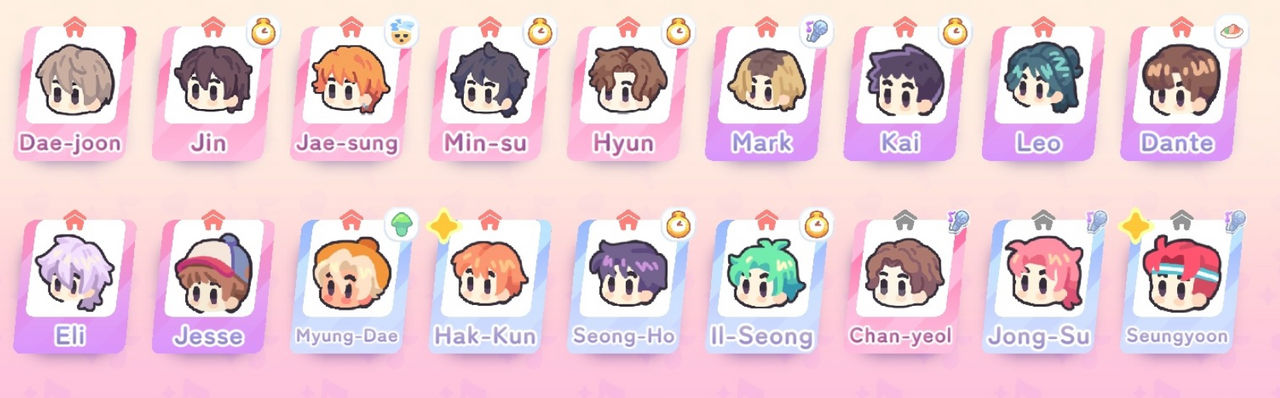 KPop Idol Academy: Idol favorites by ChildOfSolace on DeviantArt