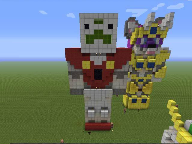 Gm6 Minecraft Minecraft GM Mobile Suit by c-force on DeviantArt