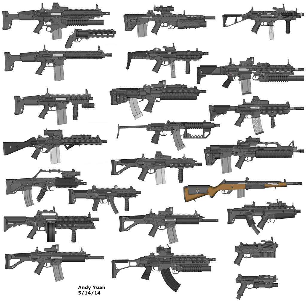 Rifles by Pimp My Gun 20 by c-force on DeviantArt