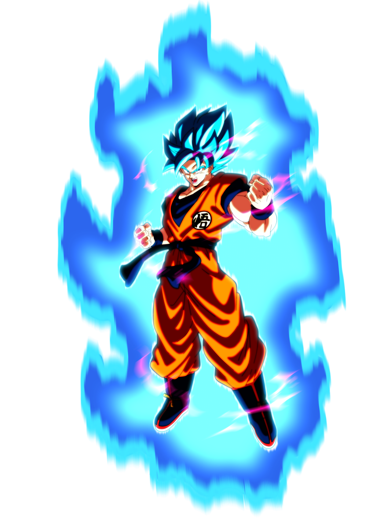 Ssjb Goku by ZakuUltima on DeviantArt