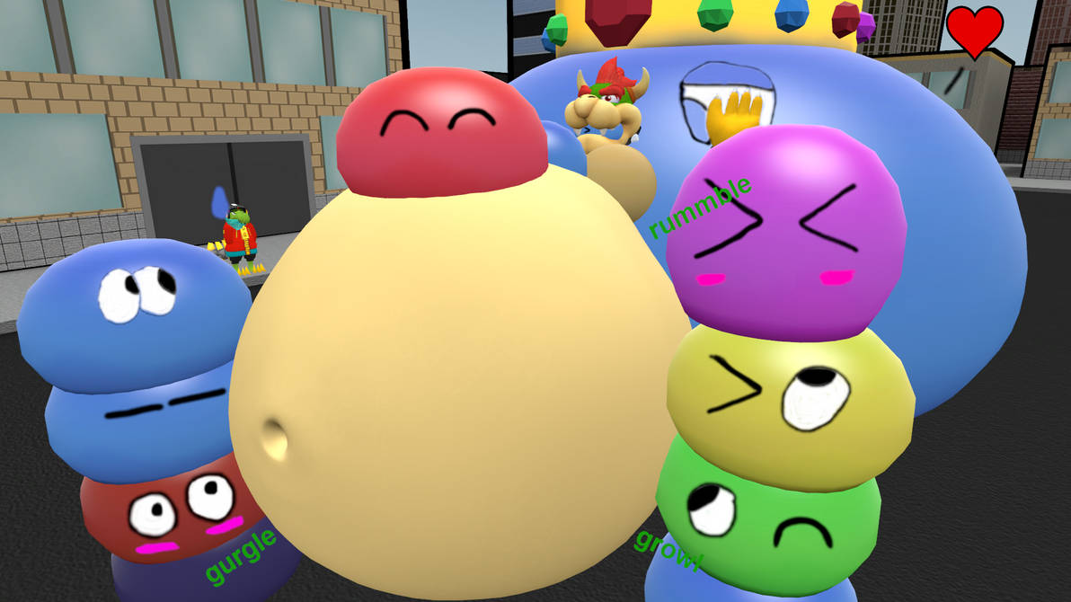 Browser Inflation Bowser Slime Inflation By Rosalina (New) Part 7 Fi by Rosalina6576 on ...