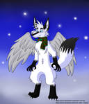 Refr - Christmas Arctic Fox by Cole-Red-Fox
