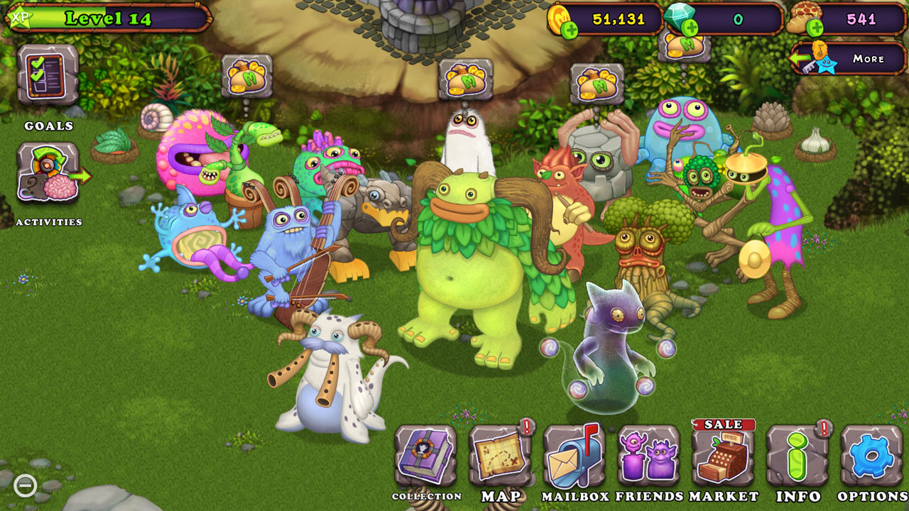 My Singing Monsters Collections 2023