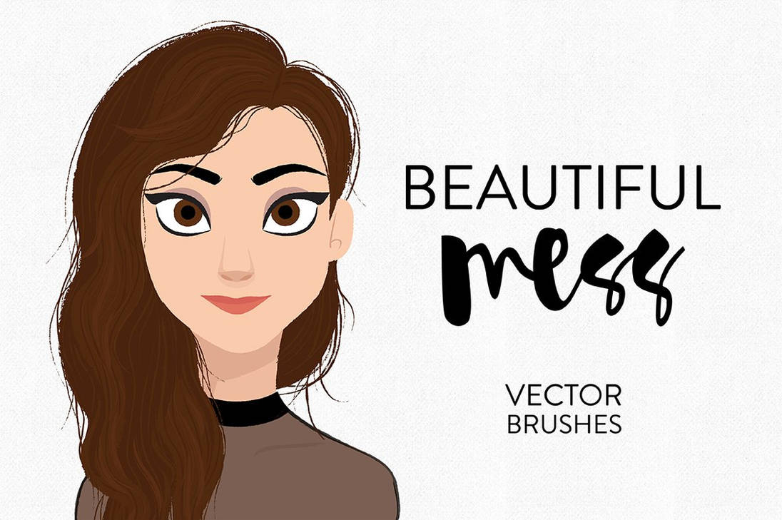 Beautiful Mess Vector Brushes by netalaneb on DeviantArt