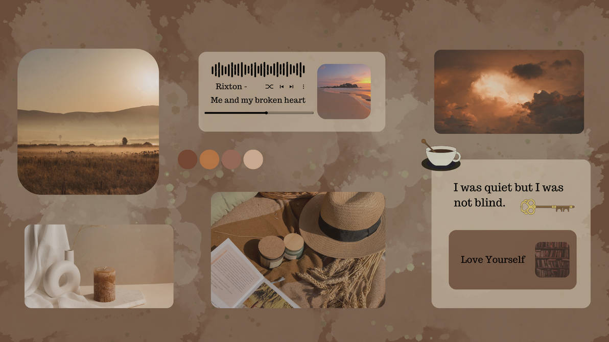 Brown Theme Pc Wallpaper by hhilallgokce on DeviantArt